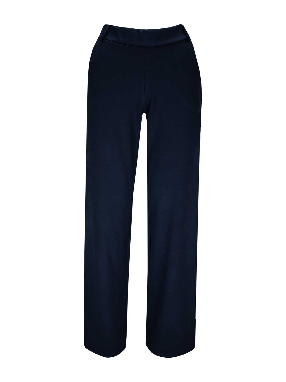 IZ NAIZ broek wijd Twill navy 3868