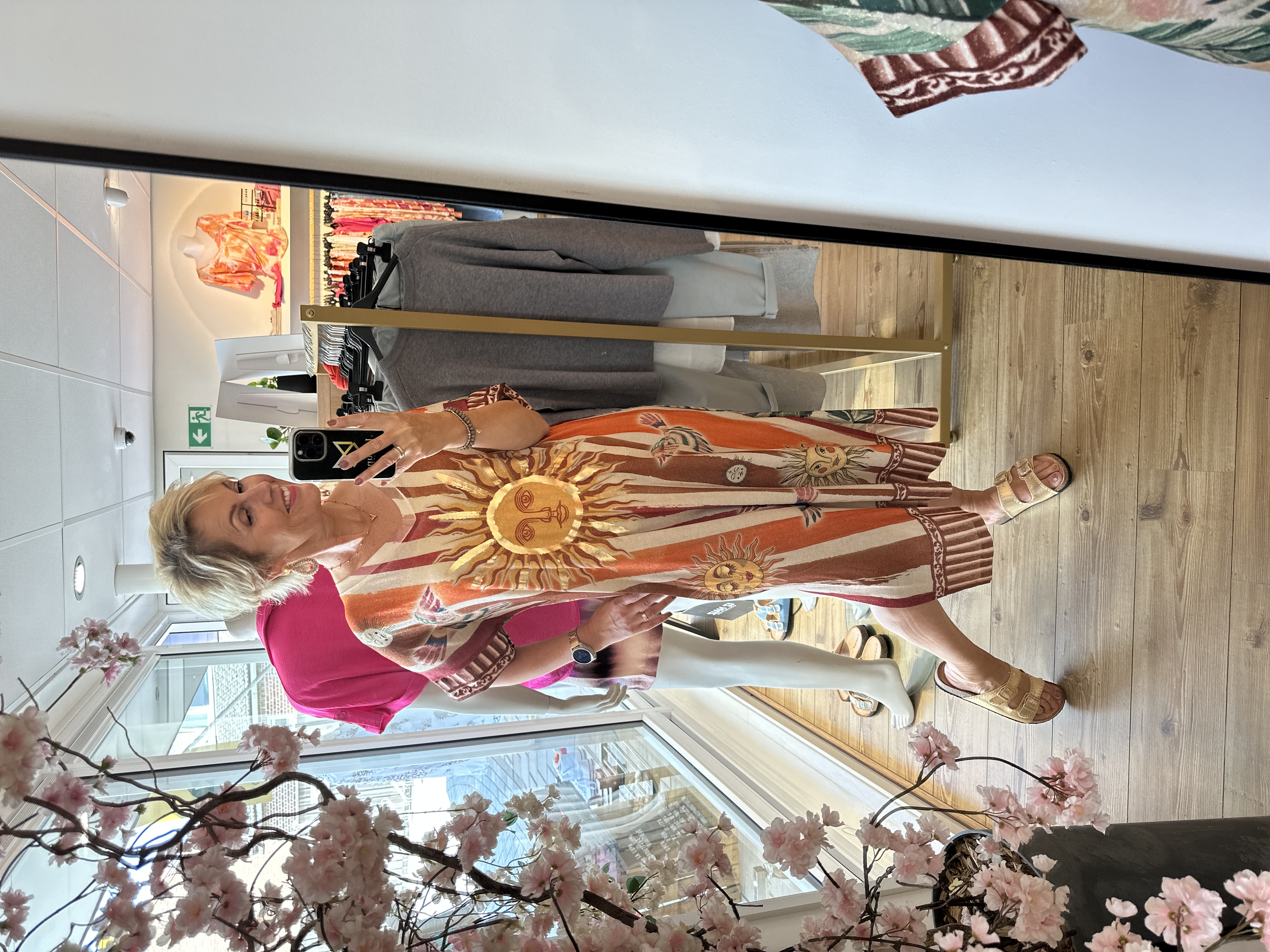 Viscose jurk Soleil