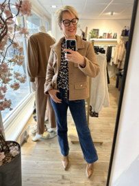 Teddy jasje  Musthave by Elja Mandy - Camel