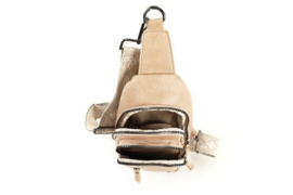 I'm Dutch crossbody tas Mattie - Taupe