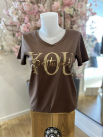 Musthave by Elja T-shirt- bruin