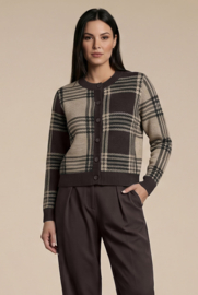 Sophia Perla -  vest Nina brown