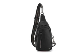 I'm Dutch crossbody tas Mattie - Zwart