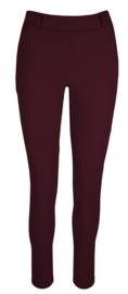 IZ NAIZ broek MAZ burgundy 3886