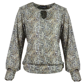Mila Sarvé by Sophia Perla -  top Gloria print 521