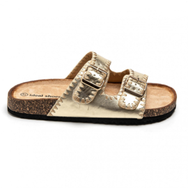 Slipper Birky goud