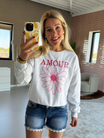 Sweet Jewellery Trui Corinda amour fuchsia