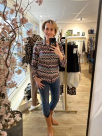IZ NAIZ viscose blouse missouri burundi 3885