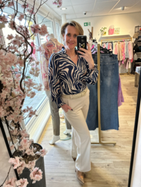 IZ NAIZ broek wijd Twil Sand 3868