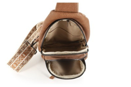 I'm Dutch crossbody tas Mattie - Camel