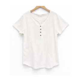 Pinka t-shirt wit