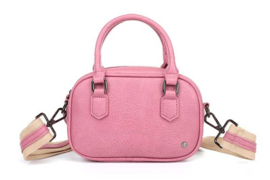 I'm Dutch handtas Lotus roze