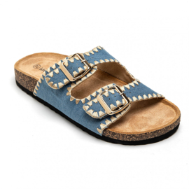 Slipper Birky jeansblauw