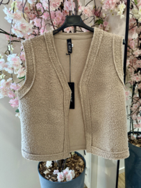 IZ NAIZ gilet boucle sand 3857
