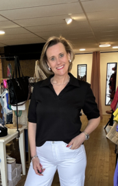IZ NAIZ 12005 Polo sweat - zwart