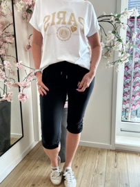 Sweatpants  Milou Capri -  zwart
