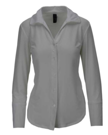 IZ NAIZ  blouse travel V wit 3701