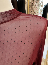 Ambika COCO meshtop - burgundy