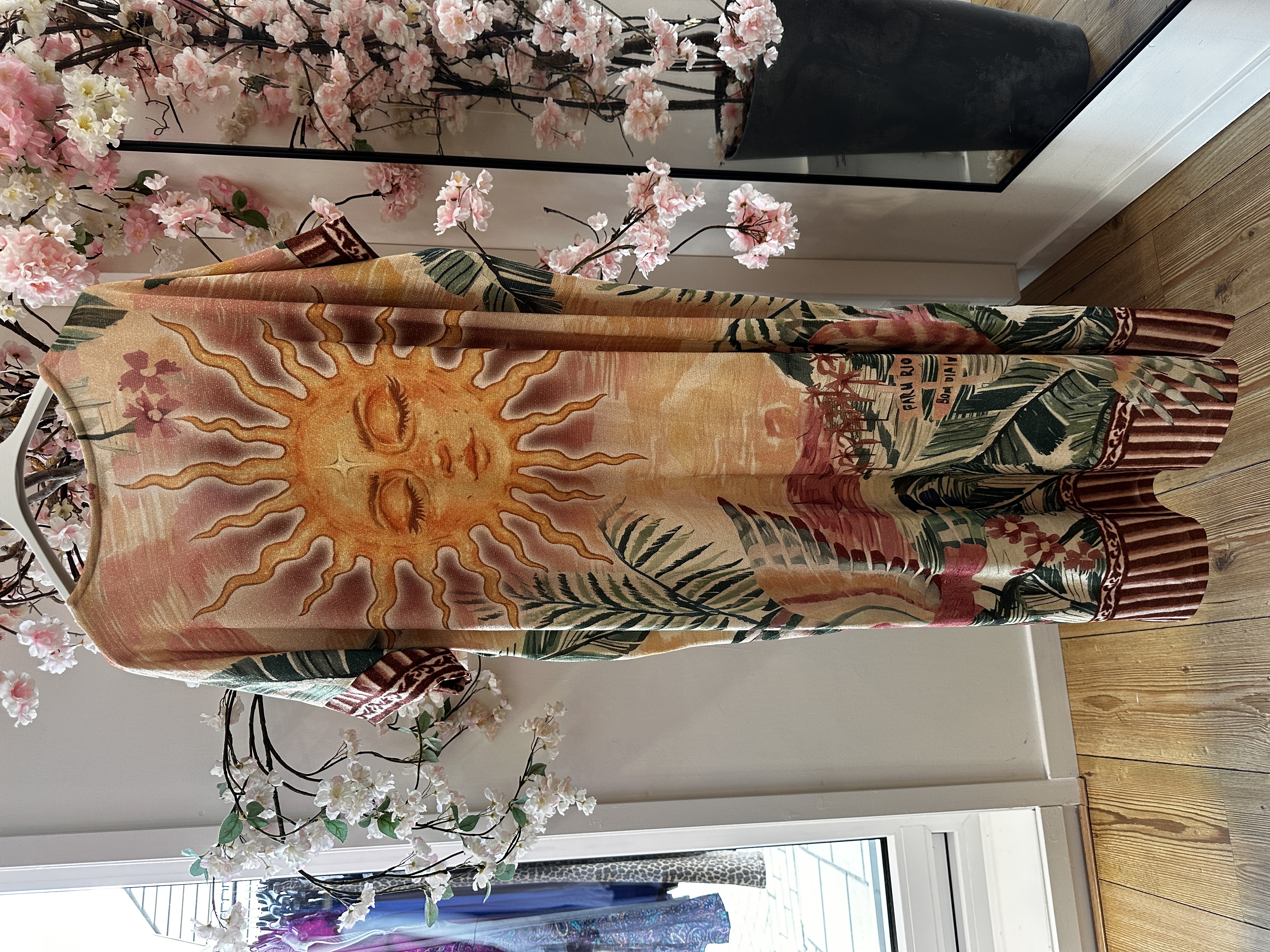 Viscose jurk Soleil