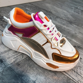 Foot culture sneaker oranje