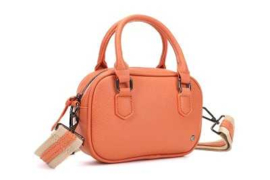 I'm Dutch handtas stone oranje
