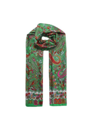 Prachtige satijnen sjaal  Abby - groen