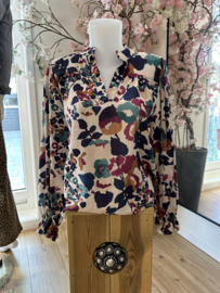 Vera Jo blouse met flower motief