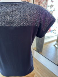 Sophia Perla -  Andrea uni t-shirt Marine