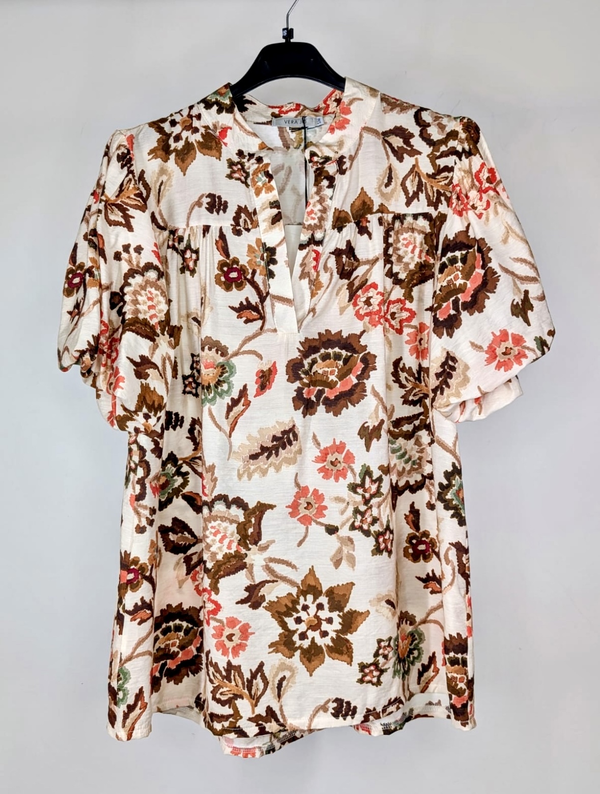 Vera Jo blouse korte mouw Café