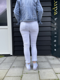 Zac & Zoe wit jeans met sjaal