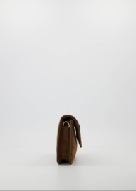 Laurie Suede - Crossbodytas - donkerbruin