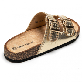 Slipper Birky goud