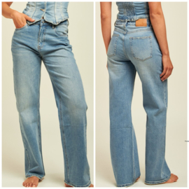 Toxik wide leg high waist jeans L21330-7