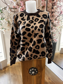 Leopard trui New York