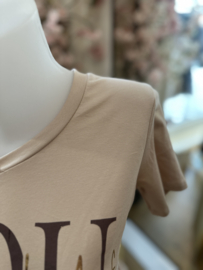 Musthave by Elja T-shirt- beige