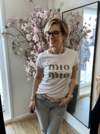 Gemma Ricceri t-shirt Mio Mio leopard