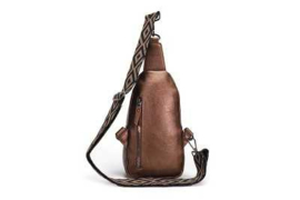 I'm Dutch crossbody tas Mattie - Brons