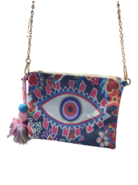 Tasje eye pink