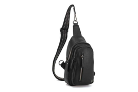 I'm Dutch crossbody tas Mattie - Zwart