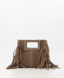 Sylvie Suede - handtas - taupe