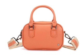 I'm Dutch handtas stone oranje