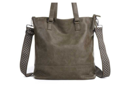 I'm Dutch schoudertas/shopper Clever - Dark green
