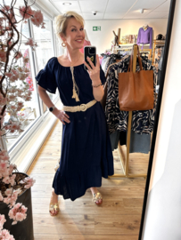 IZ NAIZ Dress Ibiza 11165 - Navy