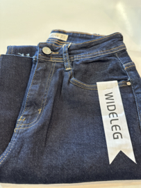 Folyrose wide leg dark jeans, high waist