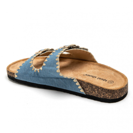 Slipper Birky jeansblauw
