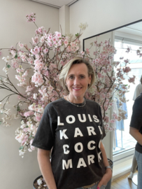 T-shirt  Louis - Karl - Zwart