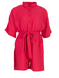 Playsuit Azzurro  - fuchsia