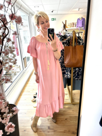 IZ NAIZ Dress Ibiza 11165 - Pink