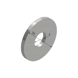 Rondel M8 / diameter x3
