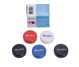Magneet rond 30mm diverse kleuren